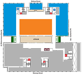 Webster Third Floor Map