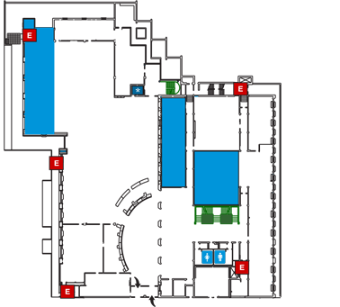 Vanier First Floor Map
