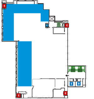 Vanier Second Floor Map