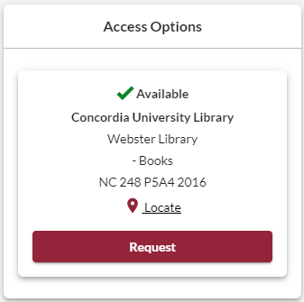 access options for print