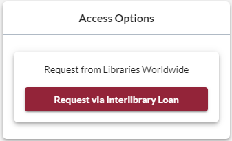 access options for ILL
