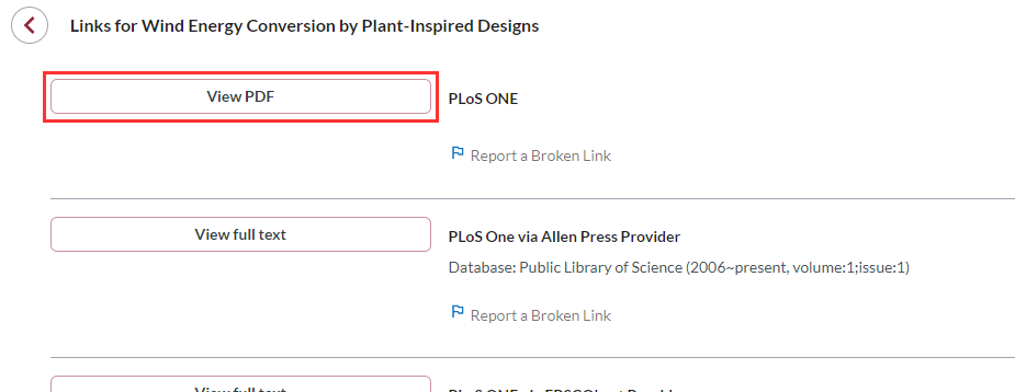 browzine error